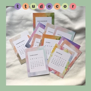 LỊCH ĐỂ BÀN 2024 đế gỗ sáng tạo nhiều mẫu có sẵn - ttu.decor