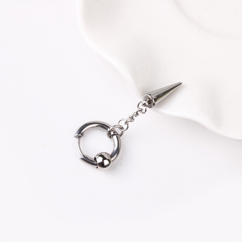 Khuyên Tai Tua Rua Hình Học Phong Cách Hiphop