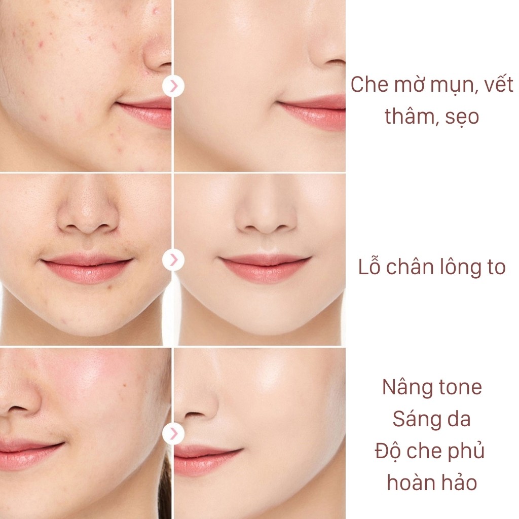 Phấn Nước APRIL SKIN Magic Essence Mist Cushion Che Phủ Hoàn Hảo Cho Làn Da Mịn Màng SPF50+/PA++++ (13g)