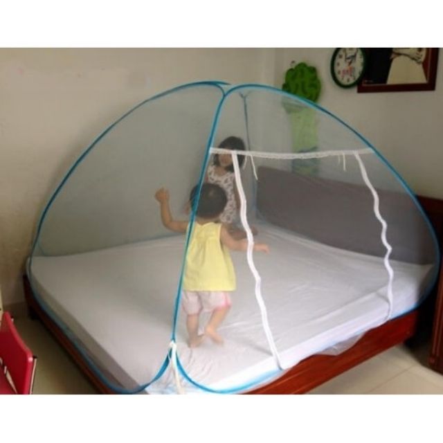 (Sale sốc lấy 5*)Mùng chụp tự bung hàng việt nam không đáy 2m2_1m8_1m6