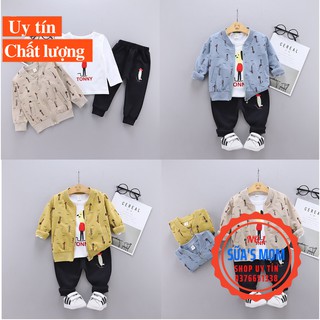 SET THU ĐÔNG 3 CHI TIẾT CỰC ĐẸP, DÀY, MỀM CHO BÉ YÊU
