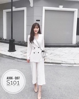 Bigsize Quần ống rộng Q07