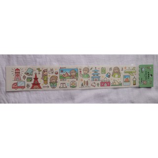 Set sticker dây hoạt hình dễ thương D04