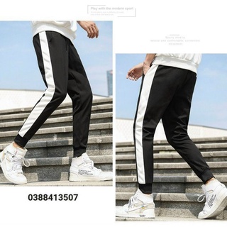 QUẦN JOGGER 1 SỌC BO ỐNG NAM/NỮ (có bigsize)