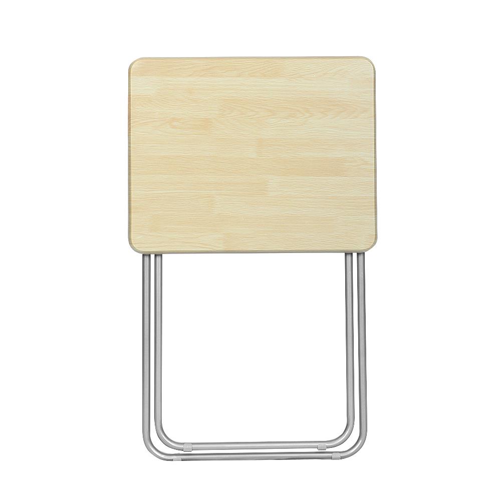 HomeBase FURDINI Bàn xếp bề mặt MDF phủ PVC khung thép W48xH66xD38cm màu gỗ