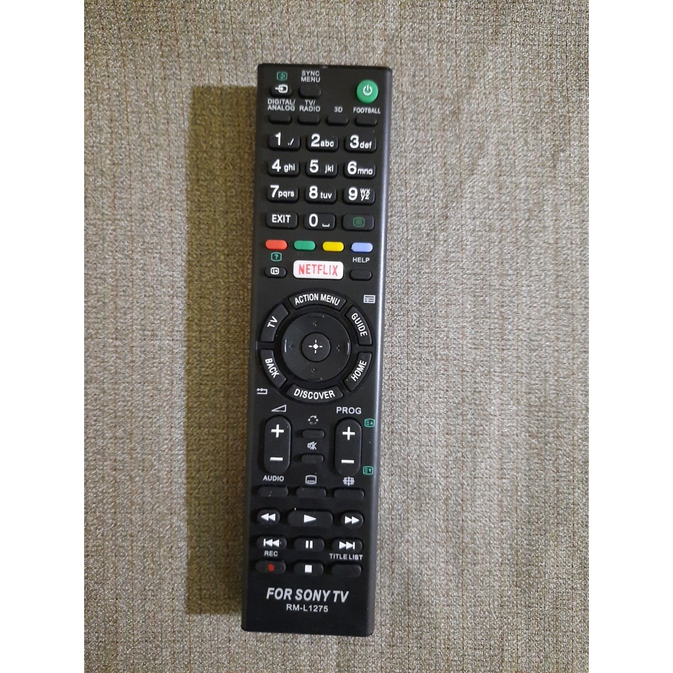 Remote Điều khiển tivi Sony RM-L1275- Hàng loại 1 Tặng kèm Pin!!!