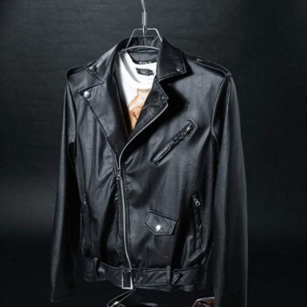Áo khoác da nam Biker Jacket lót lông cao cấp