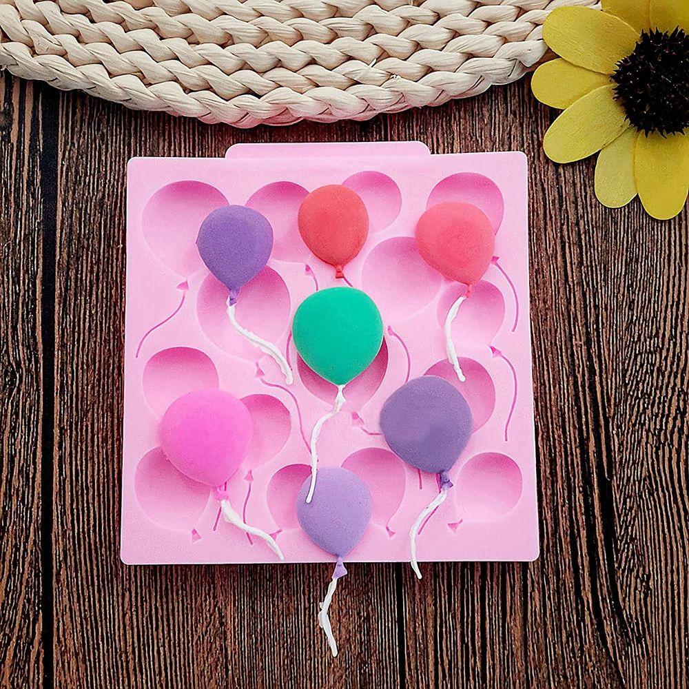 AUGUSTINA Khuôn Silicone Tạo Hình Khinh Khí Cầu Trang Trí Bánh