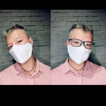 [Sử Dụng Nhiều Lần] Khẩu Trang Thời Trang VN68 - Khẩu Trang Trong Suốt Có Van | BigBuy360 - bigbuy360.vn