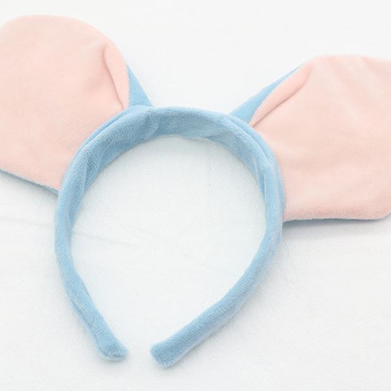 Băng Đô Cài Tóc Tai Heo Nhồi Bông Mềm Mại Chống Trượt Dùng Rửa Mặt / Trang Điểm