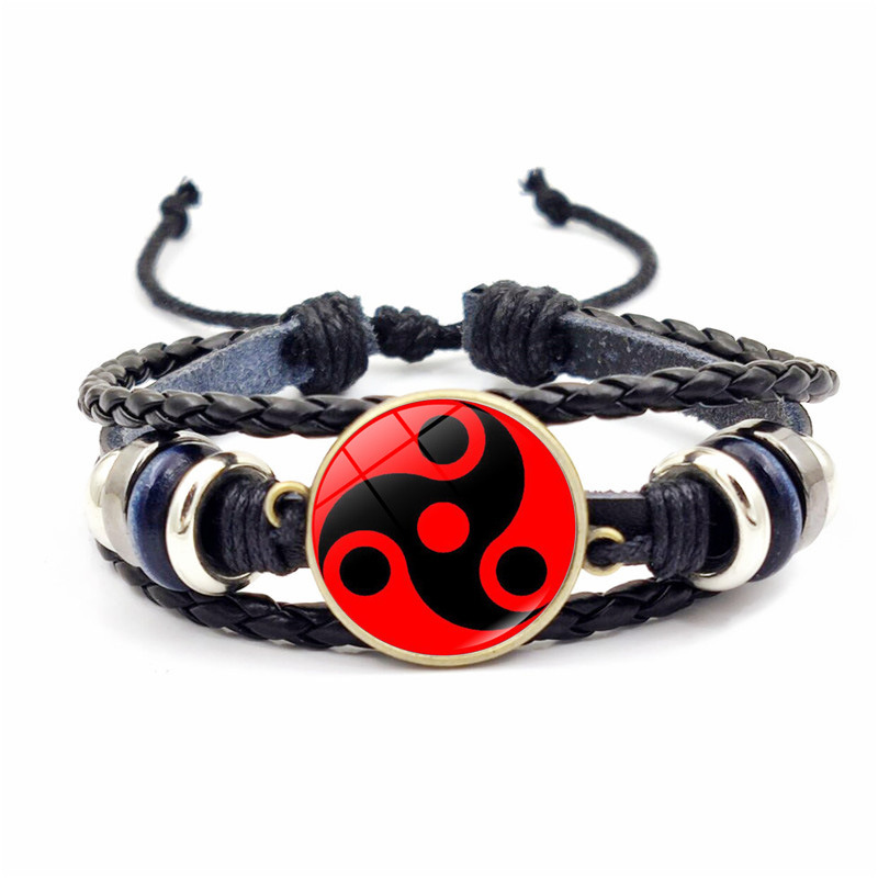 Mới Vòng Tay Mặt Hình Đôi Mắt Của Uchiha Clan Sharingan Trong Naruto Mới