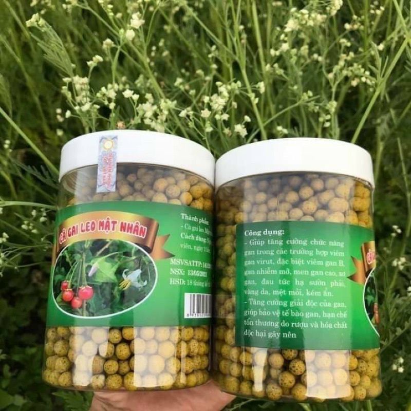 Viên Cà Gai Leo Mật Nhân 500g Giá Xưởng