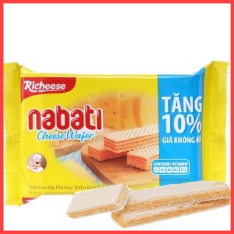 Bánh xốp Nabati kem pho mai 52g