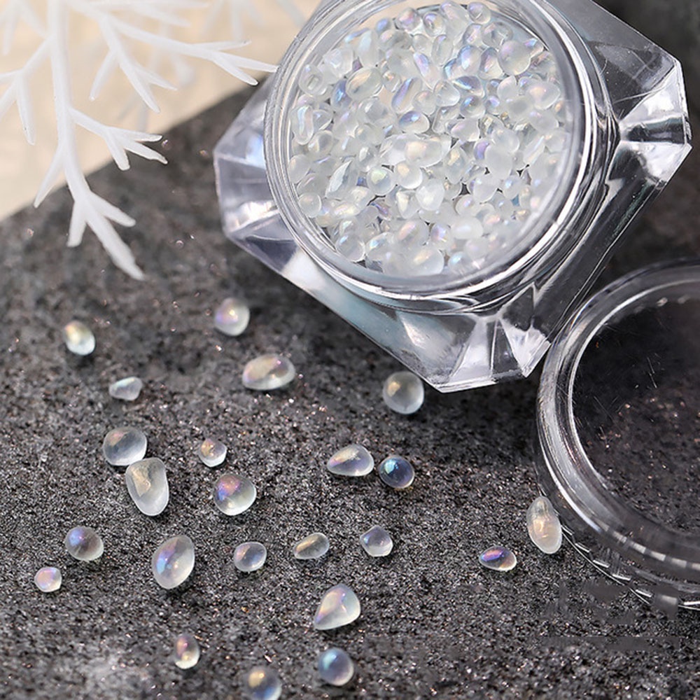 [Hàng mới về] Hộp Đá Màu Ảo Ảnh 3D Nhiều Kích Thước Trang Trí Móng Tay Nghệ Thuật