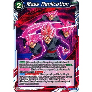 Thẻ bài Dragonball - TCG - Mass Replication / BT7-046'