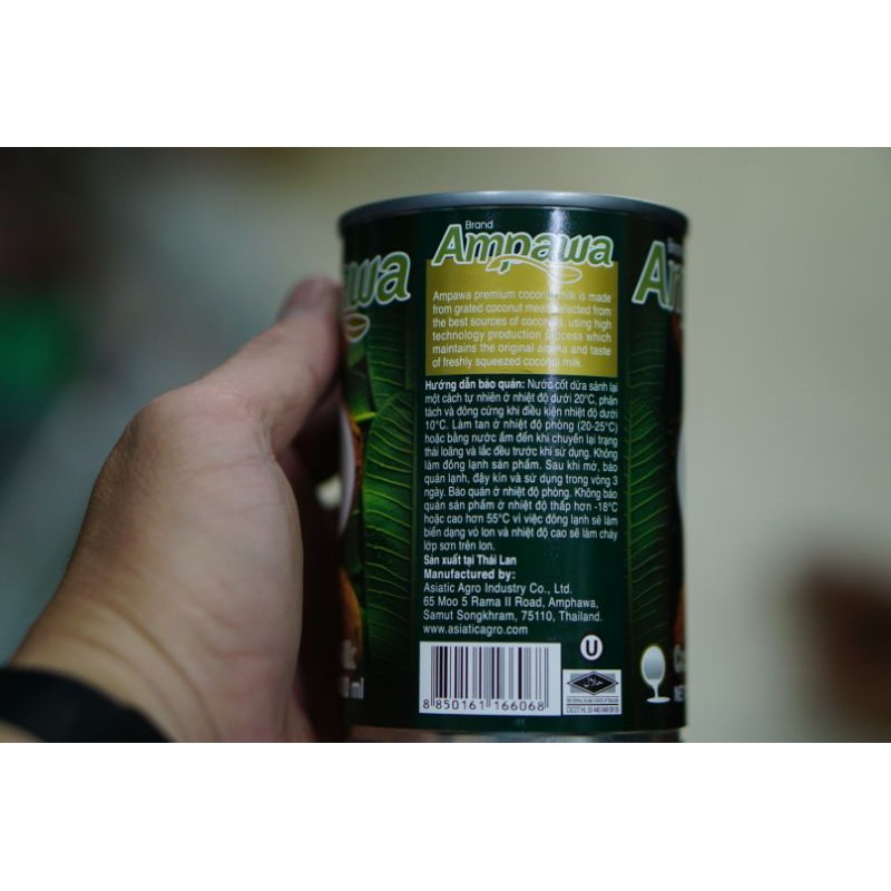 Nước cốt dừa Thái Lan Ampawa