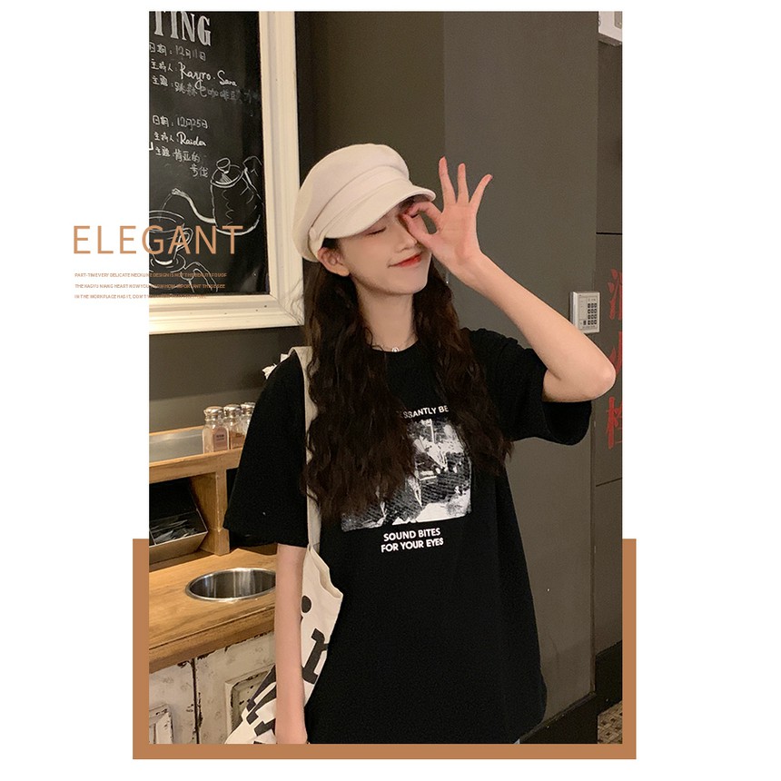 Mũ nồi chất liệu cotton lanh bát giác phong cách Anh Quốc cổ điển thời trang xuân thu thường ngày dễ phối đồ cho nữ
