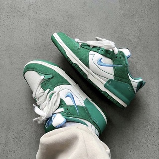 Giày sb dunk disrupt v2 green white lai au