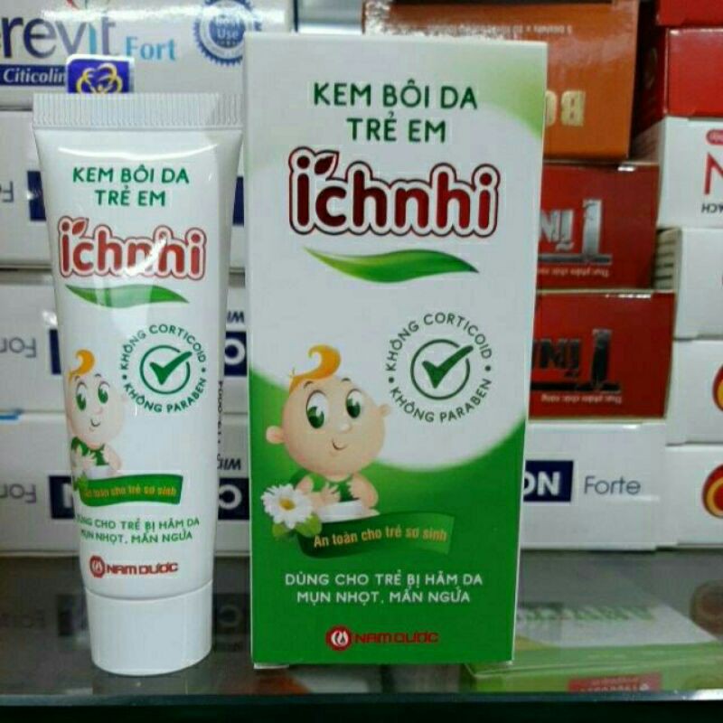 KEM BÔI ÍCH NHI HĂM DA MỤN NHỌT MẨN NGỨA (20G)