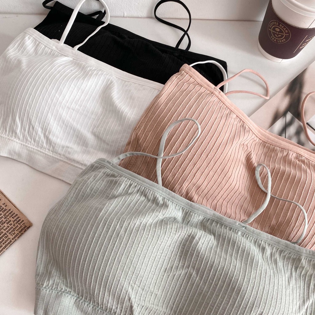 Áo Bra 2 dây tăm co giản tốt Ulzzang thời trang nữ Fmstyle Saigon 20BR12T360501 | BigBuy360 - bigbuy360.vn