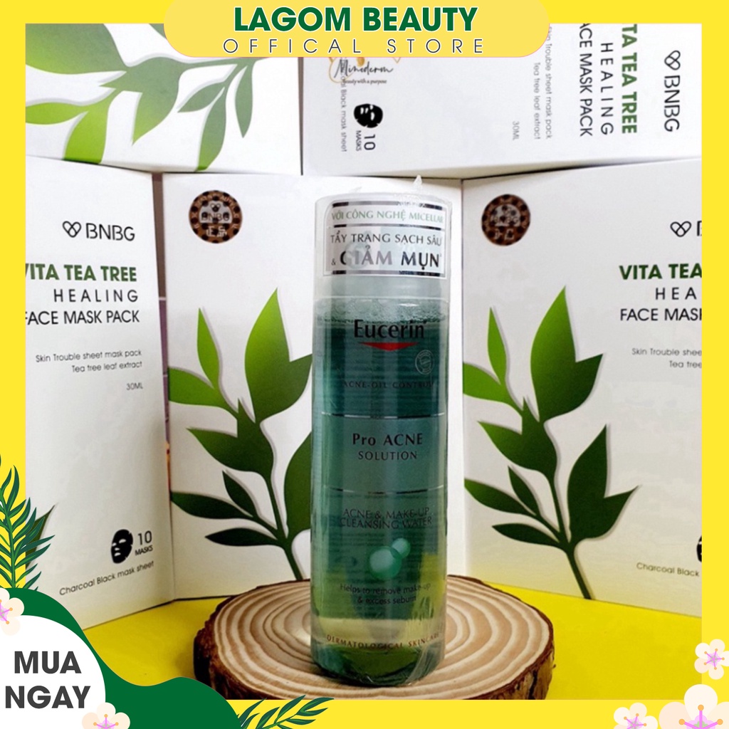 🌟[ SIÊU SALE ] Nước tẩy trang Eucerin pro acne acne & MAKE UP CLEANSING WATER cho da mụn | BigBuy360 - bigbuy360.vn