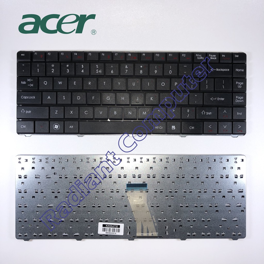 Miếng Dán Bảo Vệ Bàn Phím Cho Acer Aspire 4732z E-machine D725 D525 Mờ / Matte