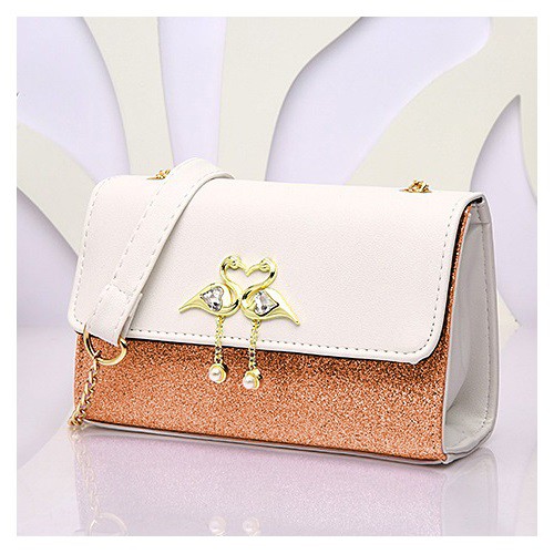 Túi Đeo Chéo, Túi Đeo Chéo T15 Thiên Nga  Màu Cam