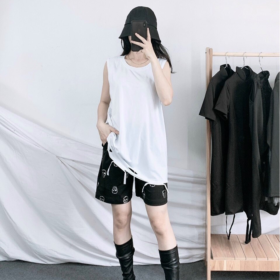 Áo ba lỗ thun cá tính unisex dành cho cả nam và nữ thời trang chóe