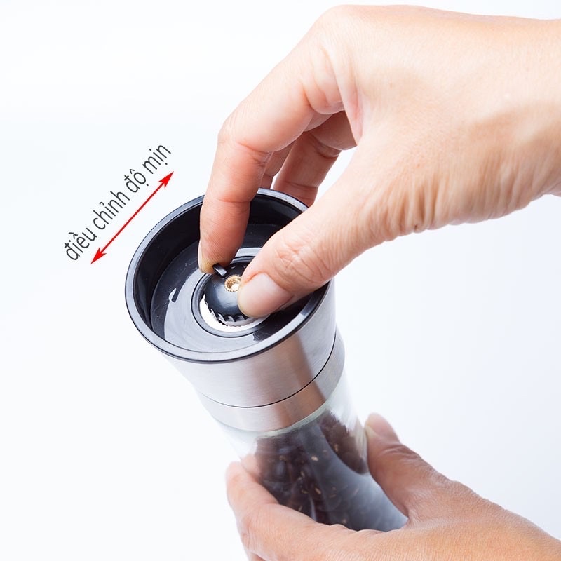 [XẢ RẺ] Lọ xay tiêu thuỷ tinh nắp inox cực xịn | BigBuy360 - bigbuy360.vn