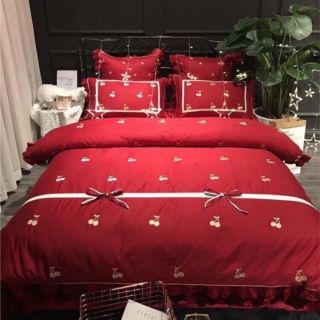 Trọn bộ chăn ga gối lụa 6 món