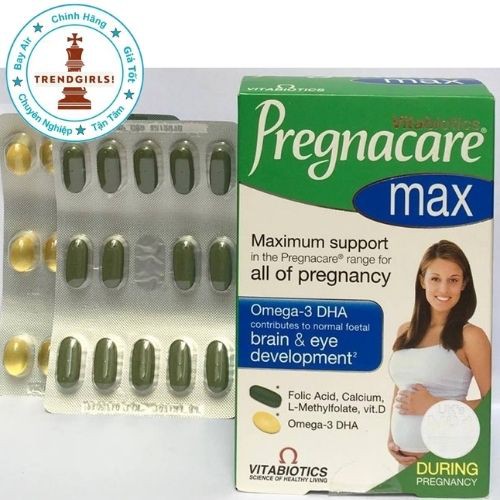 Vitamin tổng hợp cho bà bầu Pregnacare Max, Anh (84v) bổ sung đủ dưỡng chất cho bà bầu, mẹ sau sinh - Trend girls online