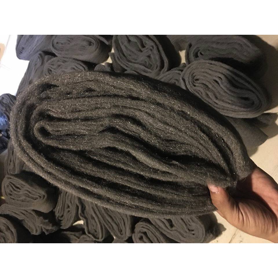 Bùi nhùi thép, steel wool cuộn 3m5 giá sỉ