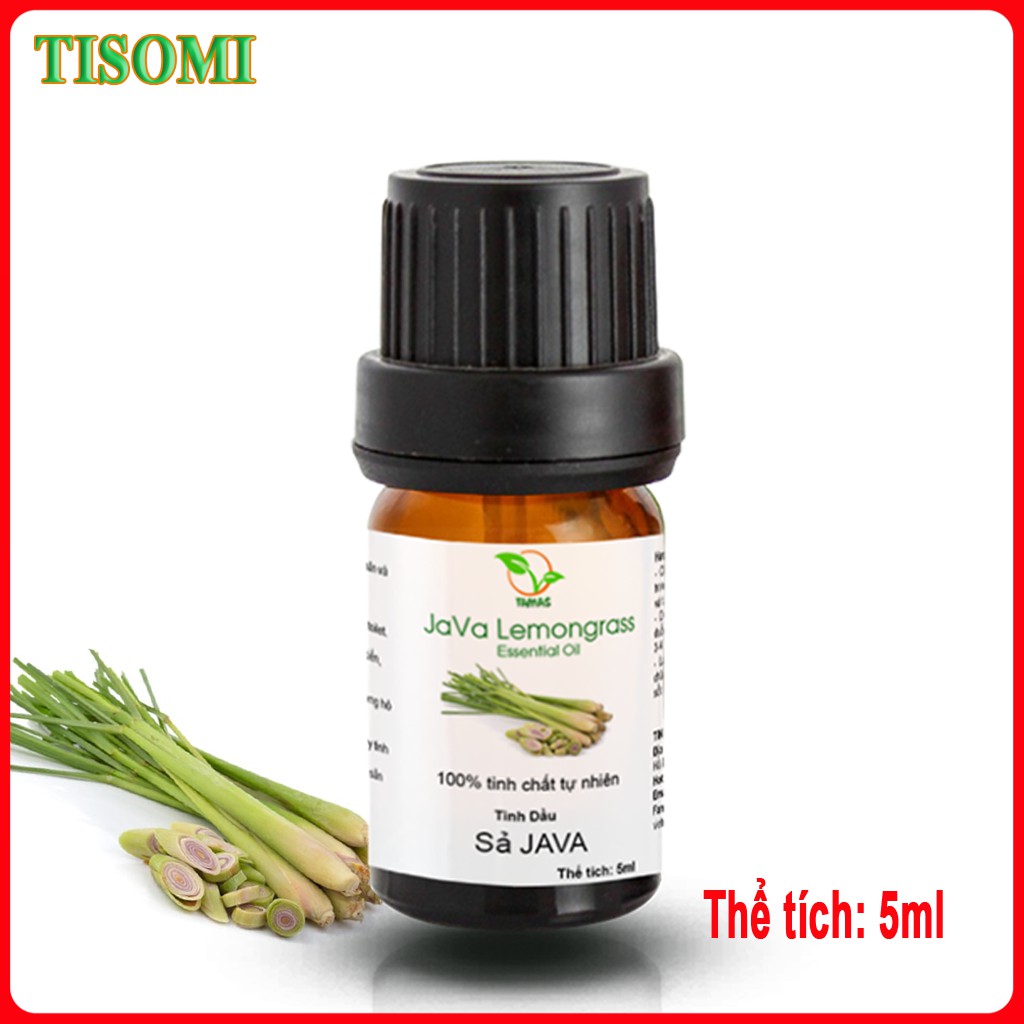 Combo 3 chai tinh dầu Sả Java nguyên chất 10ml- Tinh dầu xông phòng, khử mùi, kháng khuẩn, đuổi muỗi và côn trùng