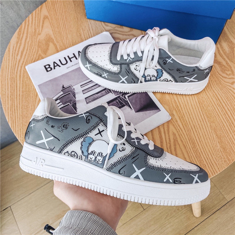 [Ảnh+Video Thật] Giày Bearbrick Custom Air Jordan cổ thấp Chất Da Cao Cấp In Nhiệt Không Phai, Giày Thể Thao Nam Nữ | BigBuy360 - bigbuy360.vn