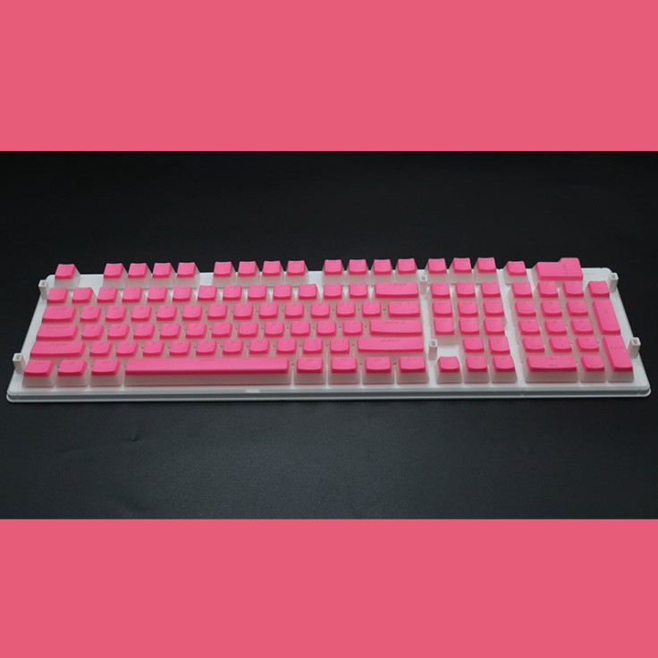 Bộ nút Keycap Pudding cho bàn phím cơ, dòng sản phẩm PBT xuyên led, trọn bộ 108 phím | WebRaoVat - webraovat.net.vn