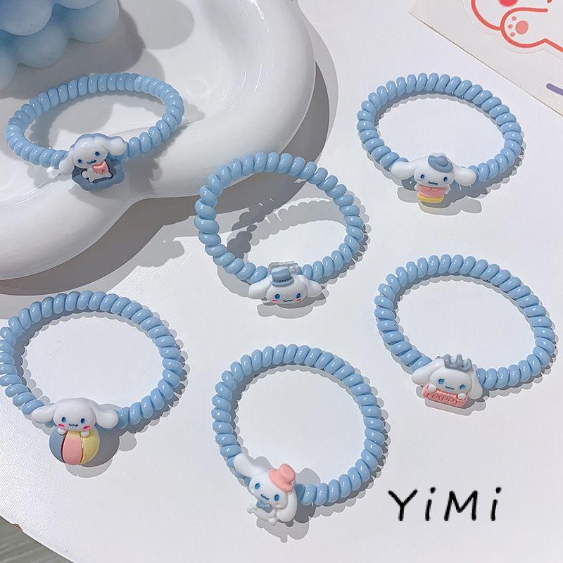Dây Buộc Tóc Cao Su Kiểu Dáng Hoạt Hình Xinh Xắn Cho Nữ