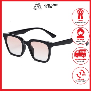 Kính mát nam nữ mắt vuông chống UV400 nhựa cao cấp thời trang