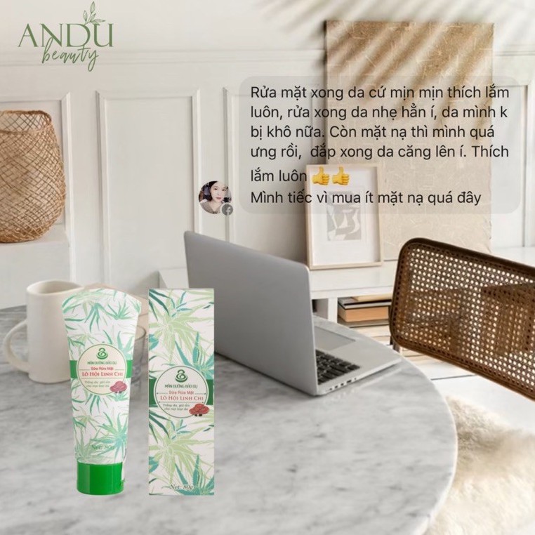 Sữa Rửa Mặt Làm Sạch, Sáng Da, Lô Hội Linh Chi, Thảo Dược Thiên Nhiên, MÃN ĐƯỜNG BẢO DỤ Chính Hãng | BigBuy360 - bigbuy360.vn