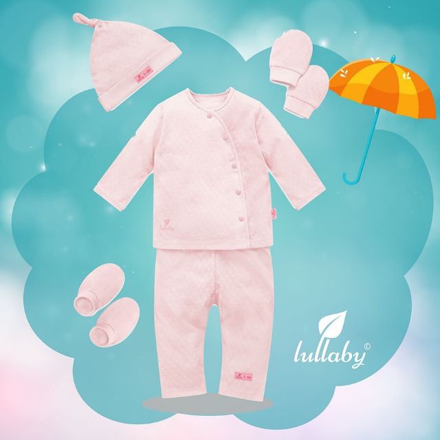 Xả lỗ quần dài vân thoáng Lullaby màu hồng