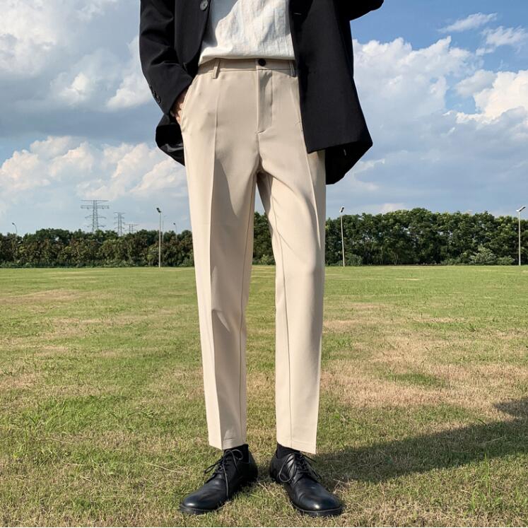 Quần tây thời trang công sở kiểu dáng đơn giản dành cho nam