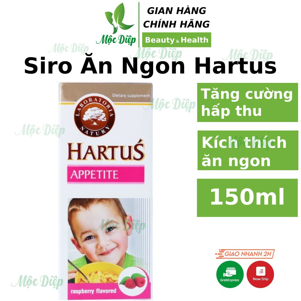 Canxi cho bé - Siro ăn ngon cho bé Hartus ❤️CHÍNH HÃNGBổ sung canxi cho trẻ từ 4 tháng, ăn ngon, hấp thu tốt - Mộc Diệp