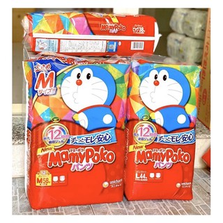 Bỉm/tã quần mamypoko mickey, doreamon nội địa nhật đủ size m58/l42/xl36/xxl26