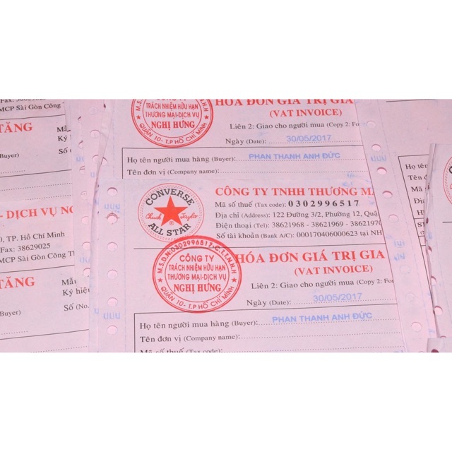 Dây và lót giày Converse 1970s chính hãng