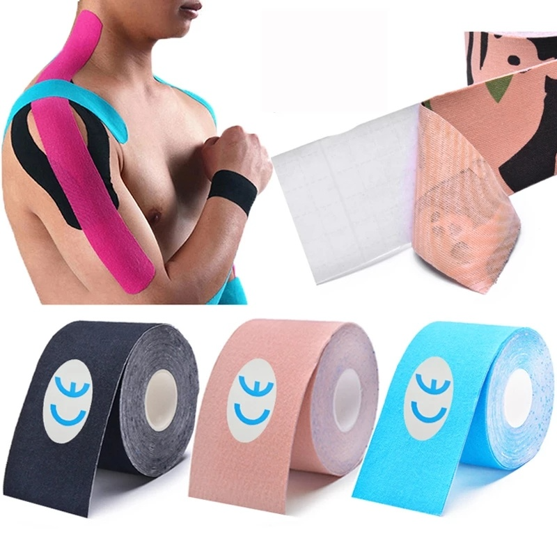 Băng Dán Bảo Vệ Cơ Bắp Khi Chơi Thể Thao AN Toàn Tiện Dụng KINESIOLOGY