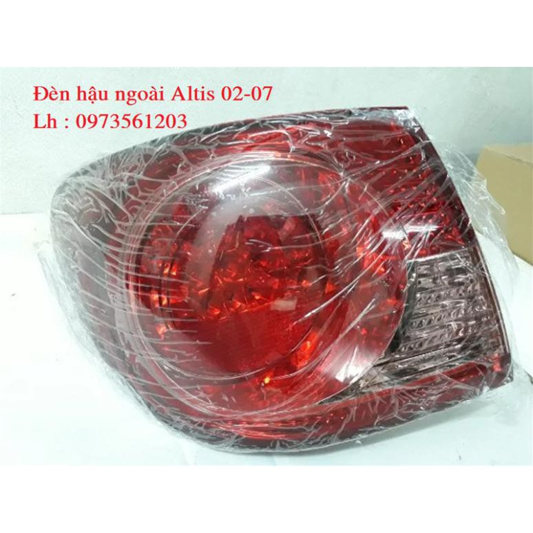 Đèn hậu Altis 2002-2007 miếng ngoài, có Led