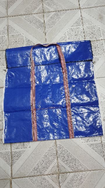 Túi bạt đựng quần áo ,hàng hóa và đồ chơi màu xanh dương có nhiều kích thước lựa chọn
