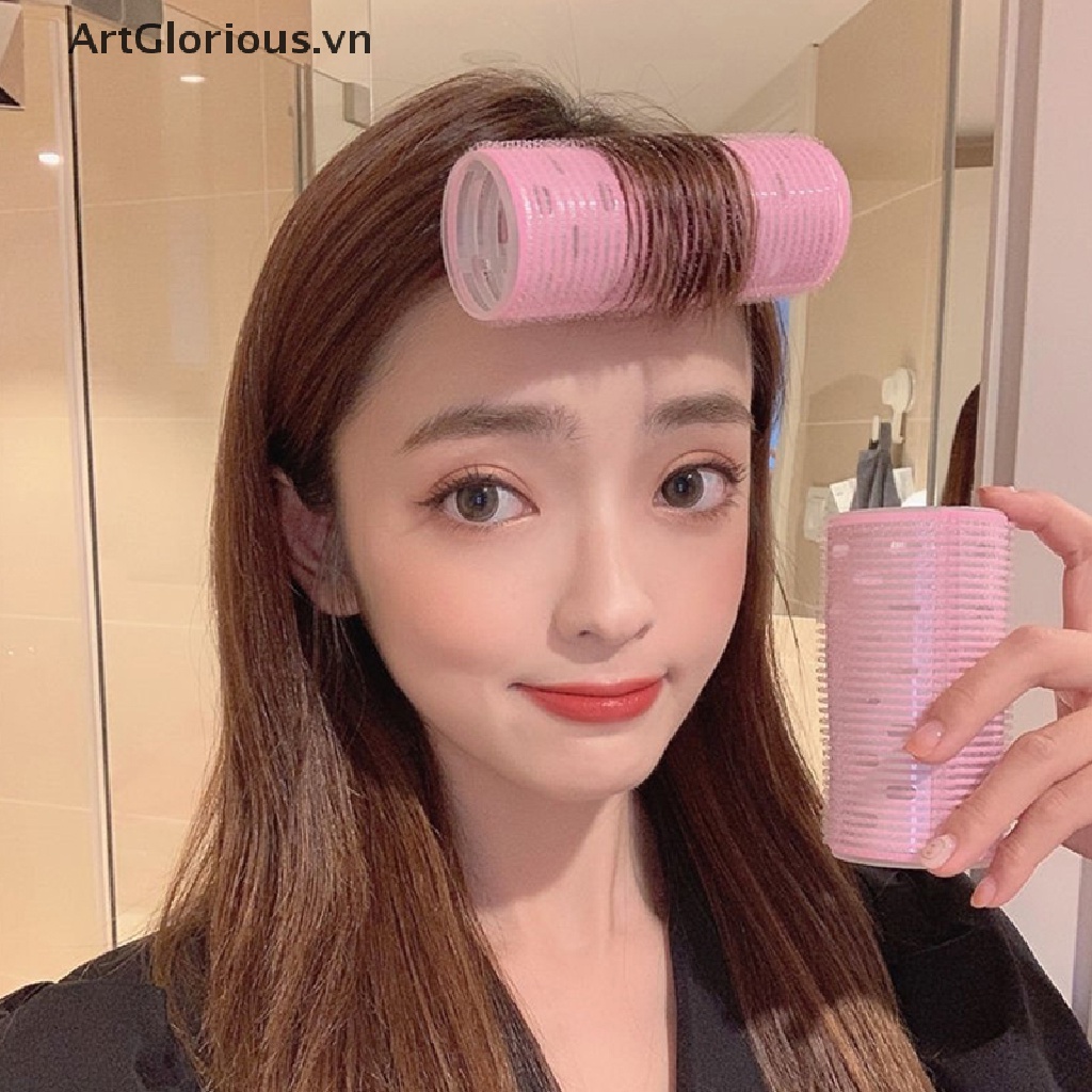 Lô Uốn Tóc Xoăn 4 Kích Thước Bằng Nhôm Artglarious Kèm Tấm Nhôm