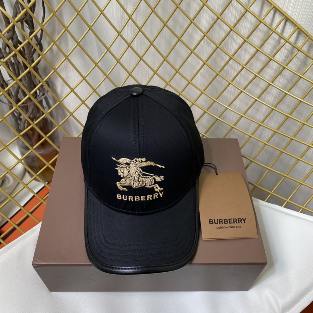 Hàng Có Sẵn! Burberry! Mũ Lưỡi Trai Che Nắng Toàn Diện Thời Trang Cho Nam