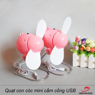 Quạt con cóc mini cắm cổng USB