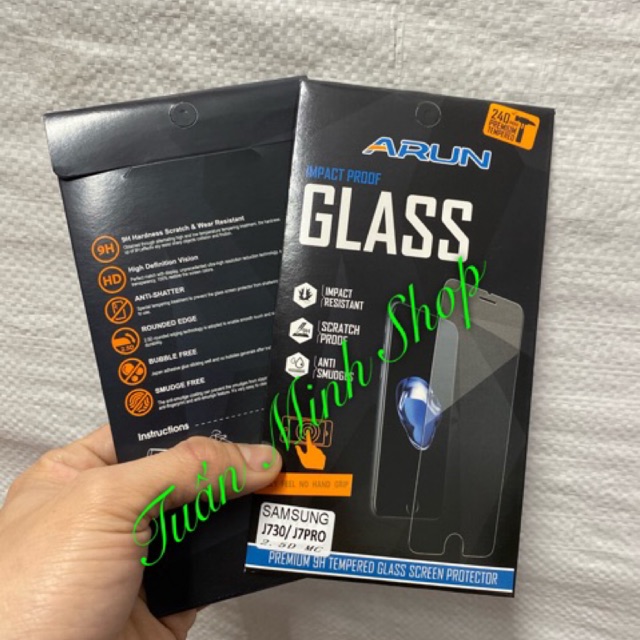 Dán cường lực Galaxy J7 Pro - J730